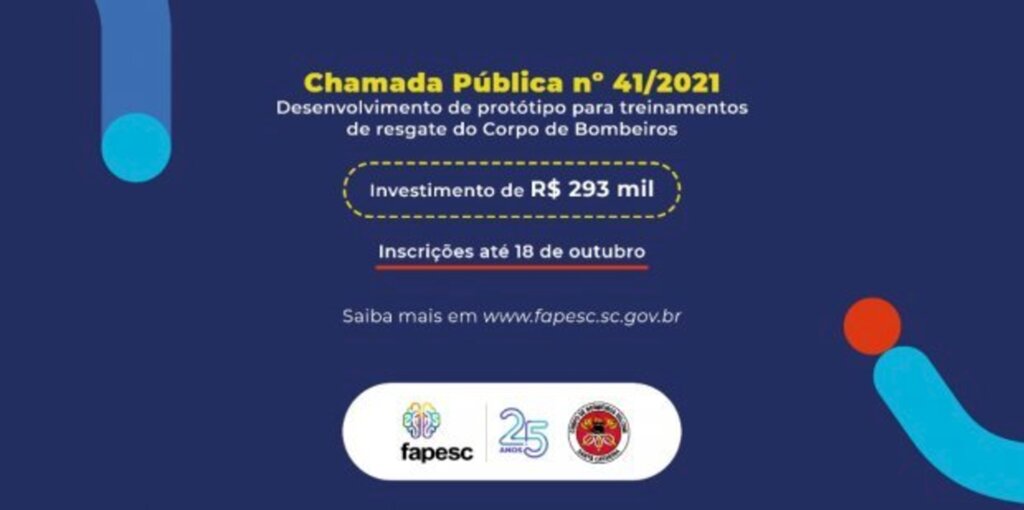 FAPESC E CORPO DE BOMBEIROS BUSCAM APRIMORAR TREINAMENTO DE RESGATE