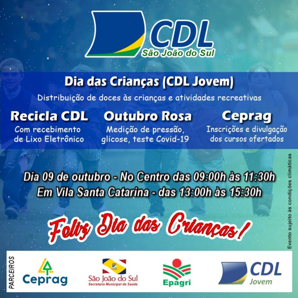 CDL PROMOVE AÇÕES DO DIA DAS CRIANÇAS