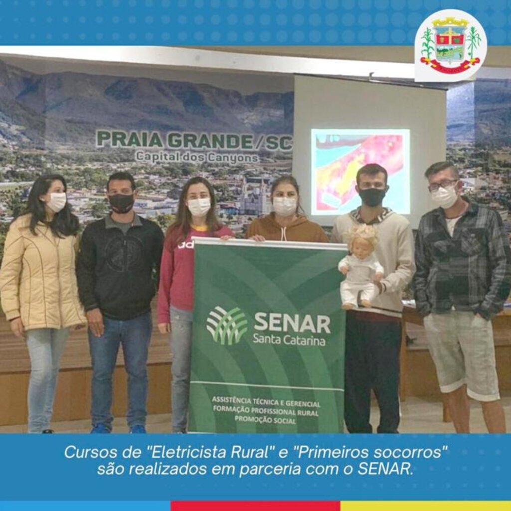 PREFEITURA DE PRAIA GRANDE PROMOVE CURSOS EM PARCERIA COM O SENAR