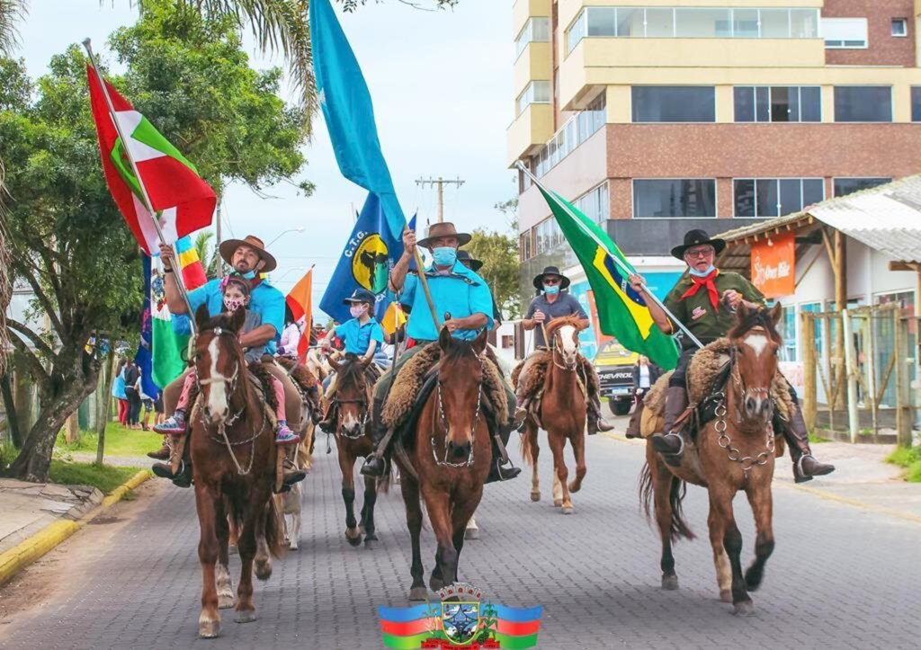 PELA PRIMEIRA VEZ PASSO DE TORRES RECEBE A CENTELHA DA CHAMA CRIOULA