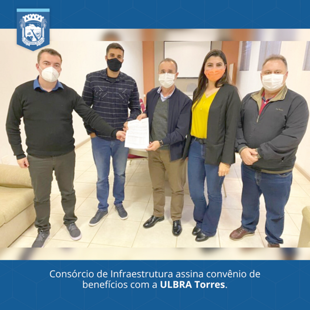 MORRINHOS DO SUL: CONSÓRCIO DE INFRAESTRUTURA ASSINA CONVÊNIO DE BENEFÍCIOS COM A ULBRA TORRES
