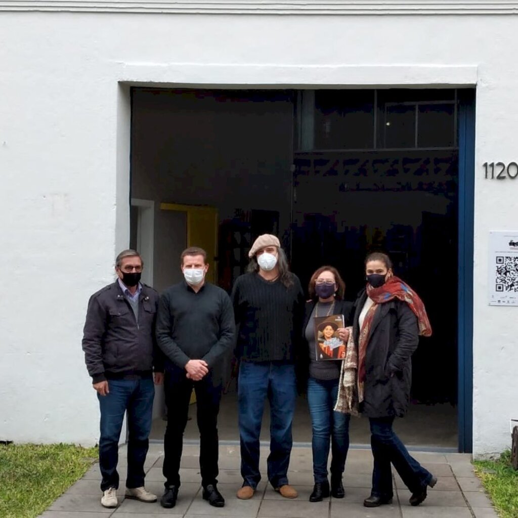 COMITIVA DE TORRES VISITA O PROJETO FÁBRICA DE GAITEIROS