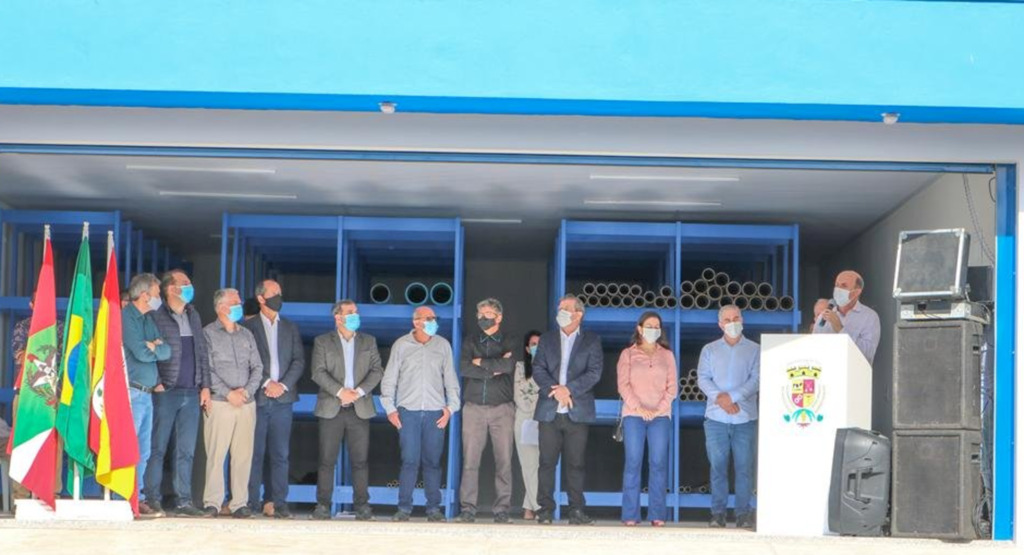 NOVAS INSTALAÇÕES DO SAMAE SÃO INAUGURADAS EM SANTA ROSA DO SUL