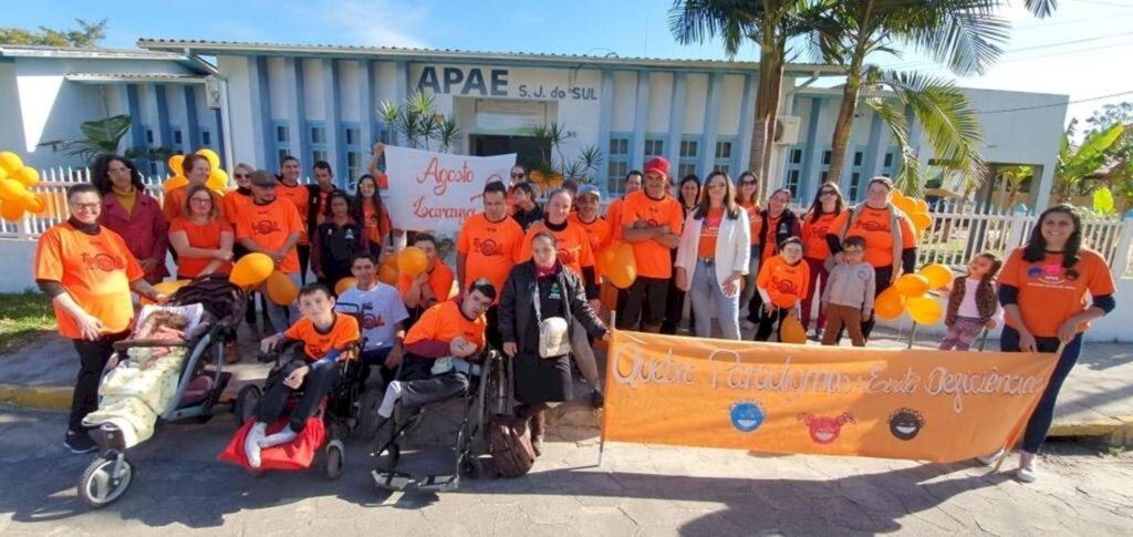 AGOSTO LARANJA: MÊS DE  PREVENÇÃO AS DEFICIÊNCIAS