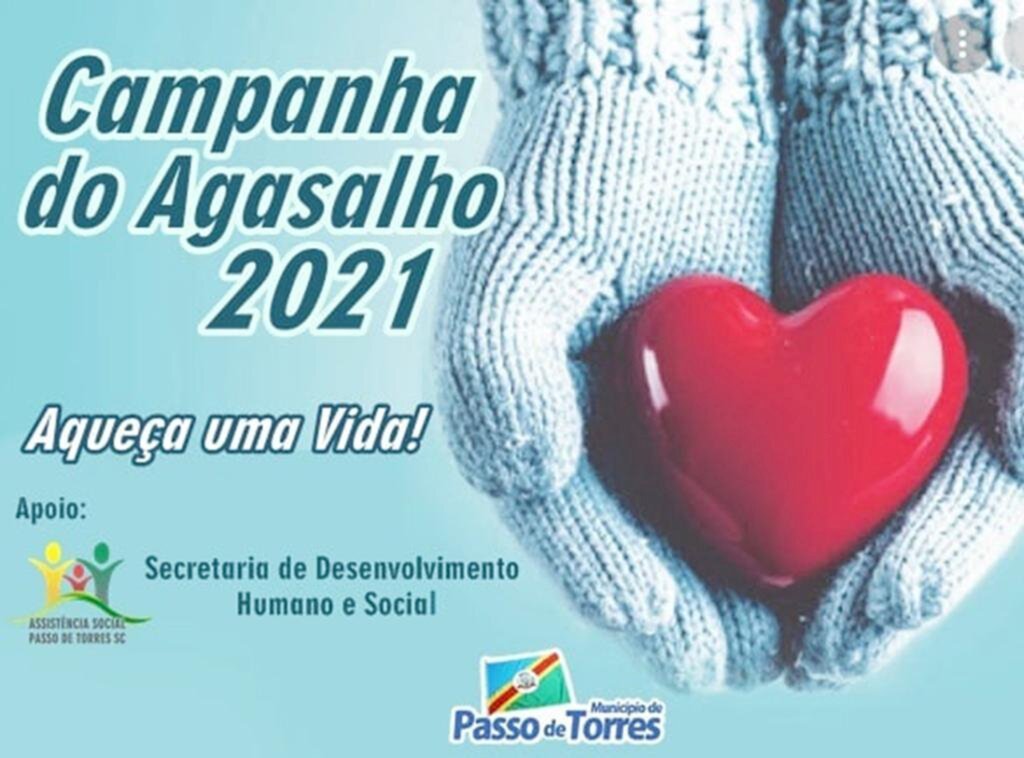 PREFEITURA DE PASSO DE TORRES LANÇA CAMPANHA DO AGASALHO 2021