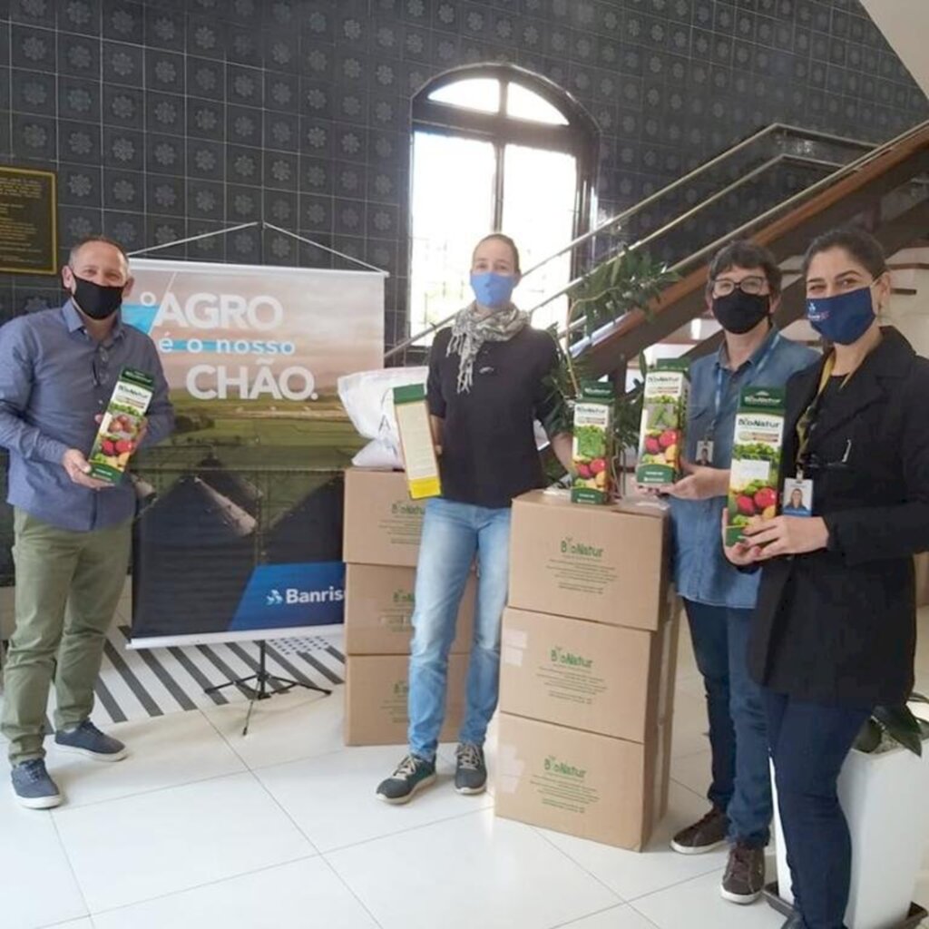 EMATER RECEBE SEMENTES  AGROECOLÓGICAS EM TORRES