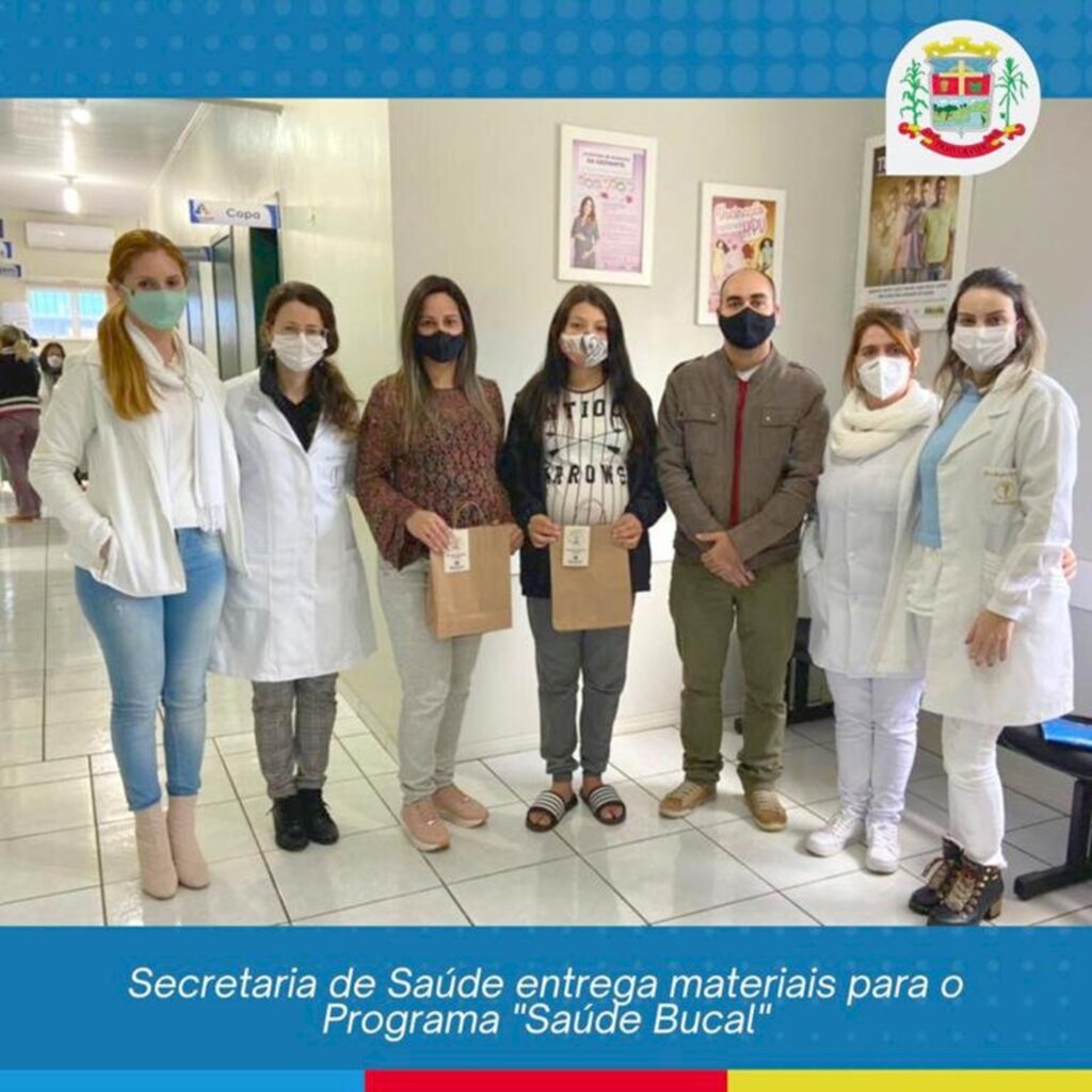 PRAIA GRANDE: SECRETARIA DE SAÚDE  ENTREGA MATERIAIS PARA O PROGRAMA 'SAÚDE BUCAL'