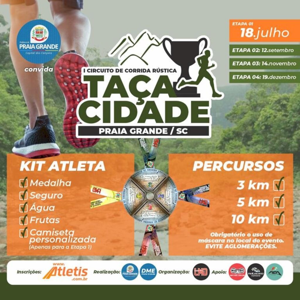 CAPITAL DOS CANYONS PROMOVE I CIRCUITO DE CORRIDA RÚSTICA TAÇA CIDADE