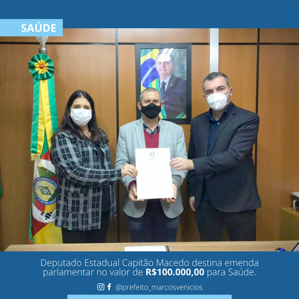 MUNICÍPIO DE MORRINHOS DO SUL RECEBE  EMENDA PARA A SAÚDE