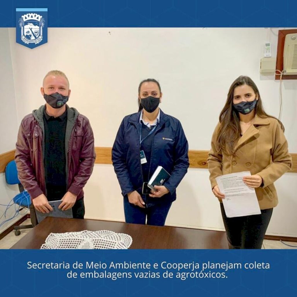 SECRETARIA DE MEIO AMBIENTE DE MORRINHOS DO SUL E COOPERJA PLANEJAM COLETA DE EMBALAGENS