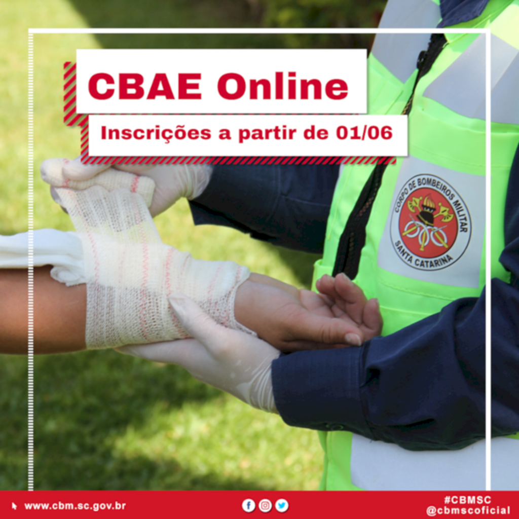 CURSO BÁSICO DE ATENDIMENTO A EMERGÊNCIAS ACONTECE PELA PRIMEIRA VEZ ON-LINE EM SC
