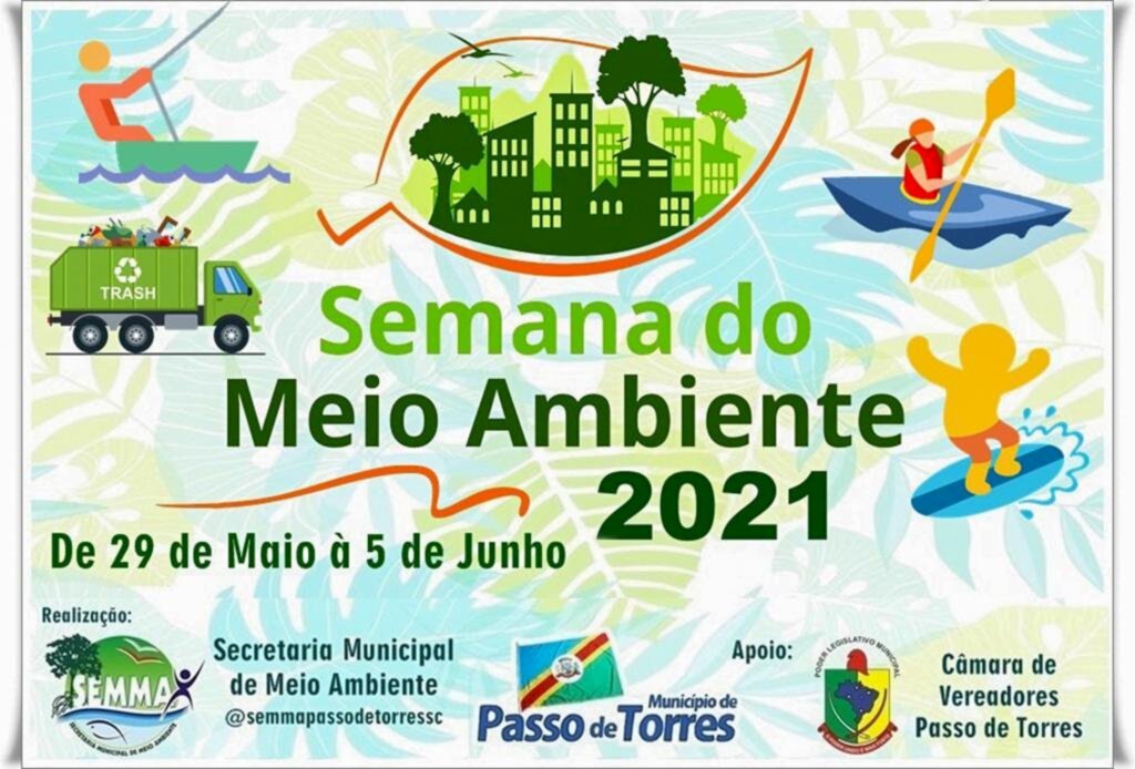 PASSO DE TORRES PROMOVE A  SEMANA DO MEIO AMBIENTE 2021