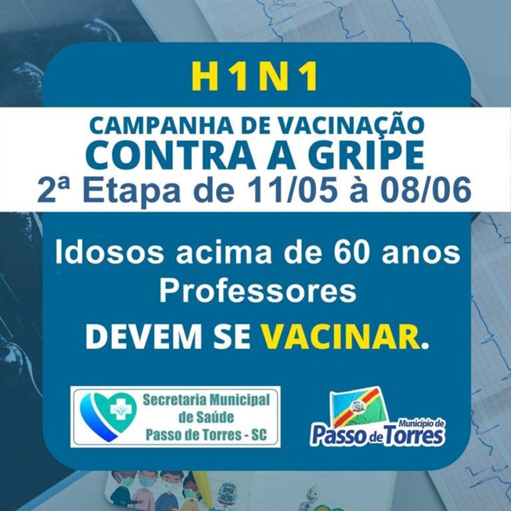 IDOSOS E PROFESSORES ESTÃO SENDO VACINADOS CONTRA GRIPE (H1N1) EM PASSO DE TORRES