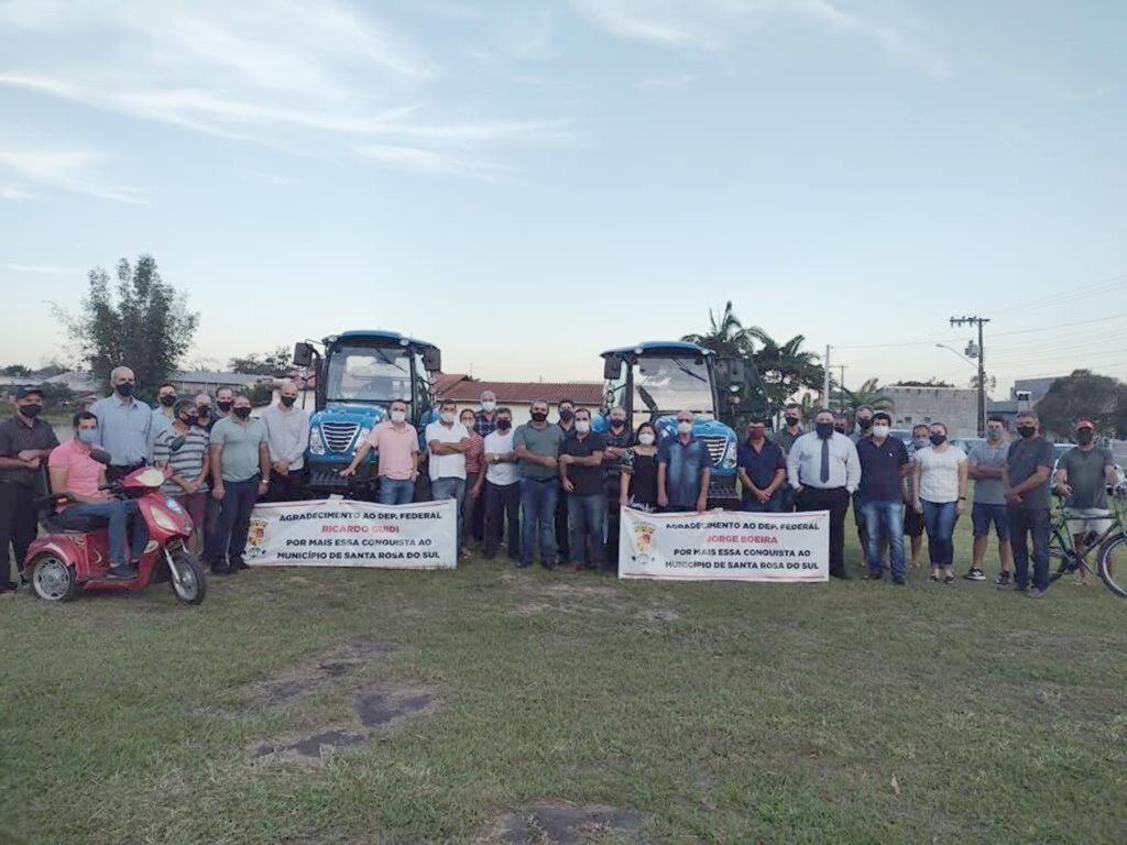 GOVERNO DE SANTA ROSA DO SUL REAFIRMA  CONVÊNIO COM A AGRISUL