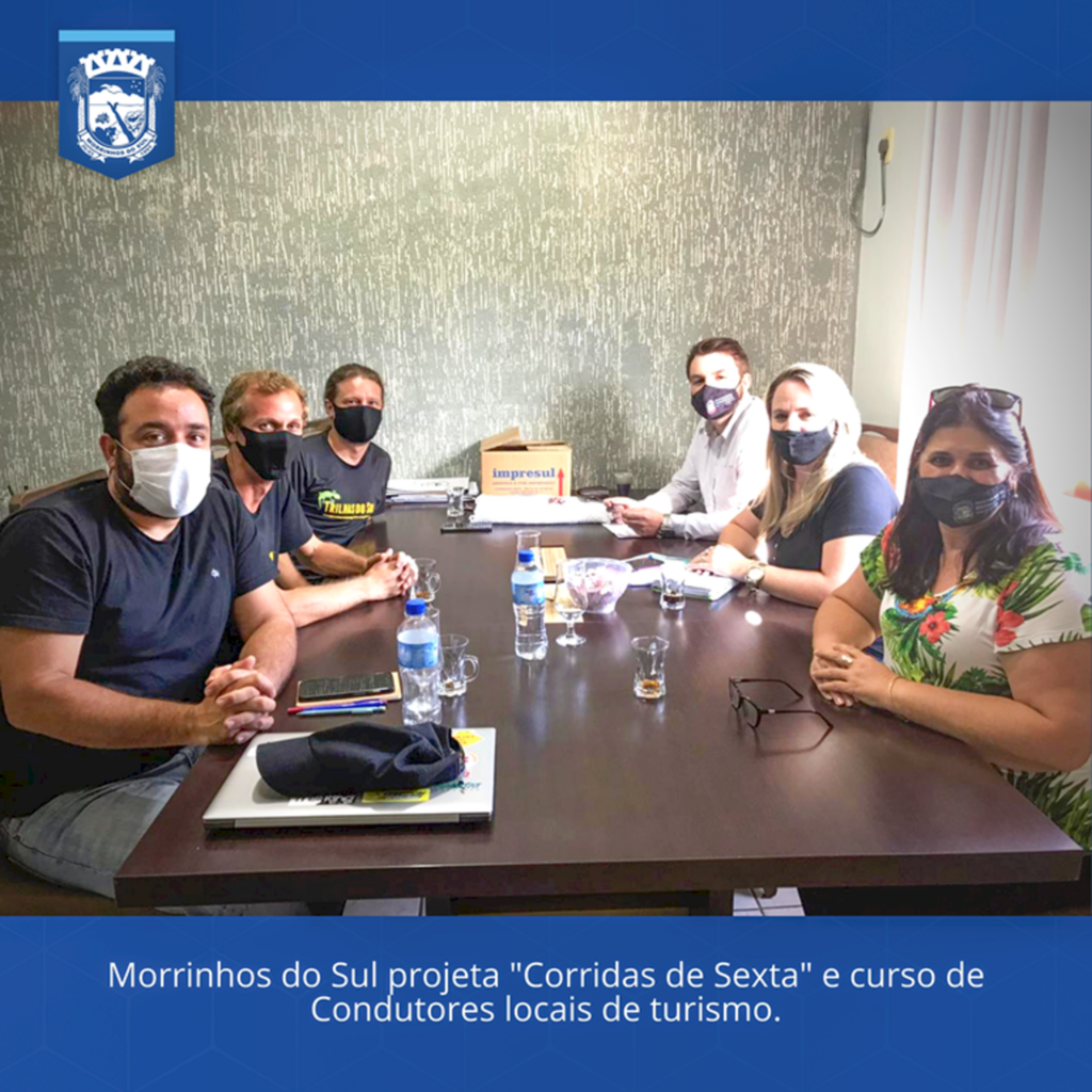 MORRINHOS DO SUL PROJETA  'CORRIDA DE SEXTA' E CURSO DE CONDUTORES LOCAIS DE TURISMO