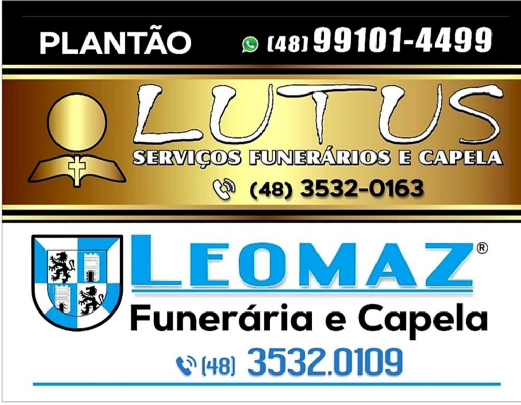 COMUNICADO FUNERÁRIA  LUTUS/LEOMAZ
