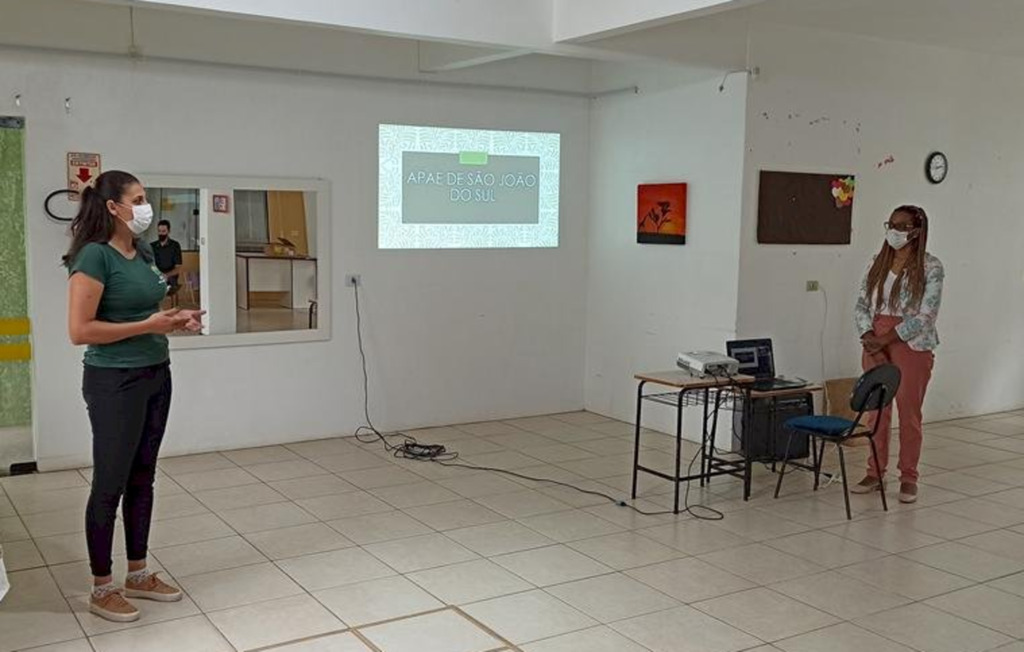 APAE DE SÃO JOÃO DO SUL APRESENTA RELATÓRIO PARCIAL DE ATIVIDADES DO PROGRAMA PREVENIR