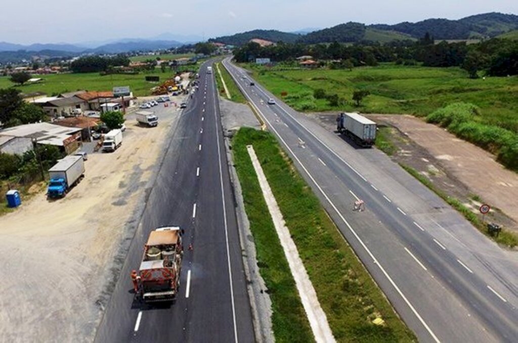 Divulgação/DNIT - Obras da BR-470 devem receber R$ 200 milhões do governo estadual