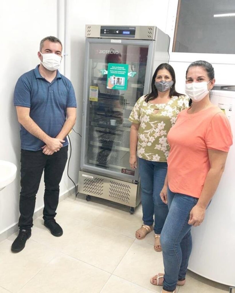 MORRINHOS DO SUL ADQUIRE CÂMARA FRIA PARA  ARMAZENAMENTO DE VACINAS