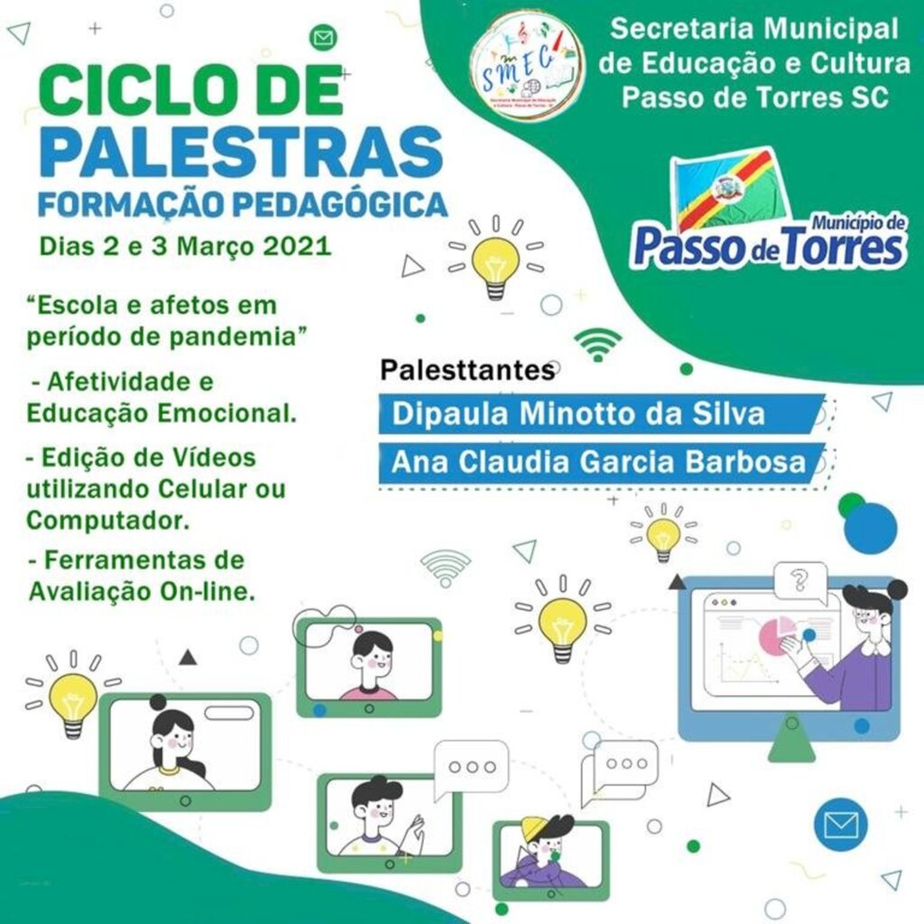 SECRETARIA MUNICIPAL DE  EDUCAÇÃO DE PASSO DE TORRES PROMOVE FORMAÇÃO PEDAGÓGICA