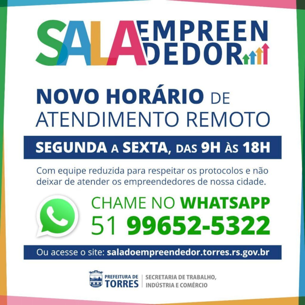 DEVIDO A PANDEMIA, SALA DO EMPREENDEDOR PRESTA ATENDIMENTO REMOTO DE SEGUNDA A SEXTA