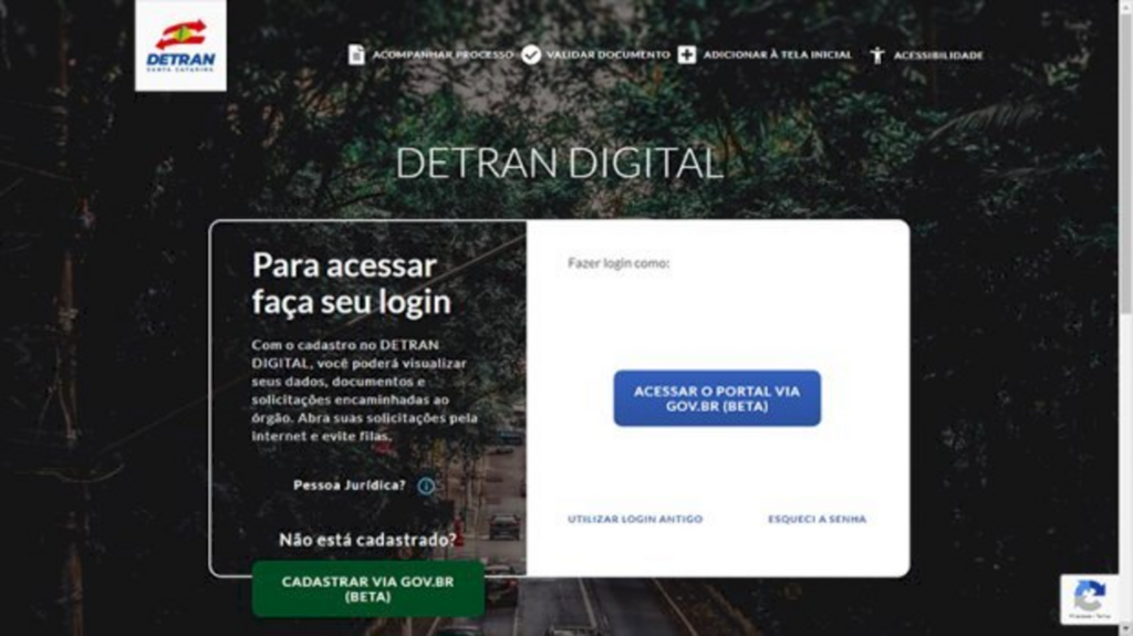 CIASC INTEGRA DETRAN DIGITAL AO PORTAL FEDERAL GOV.BR