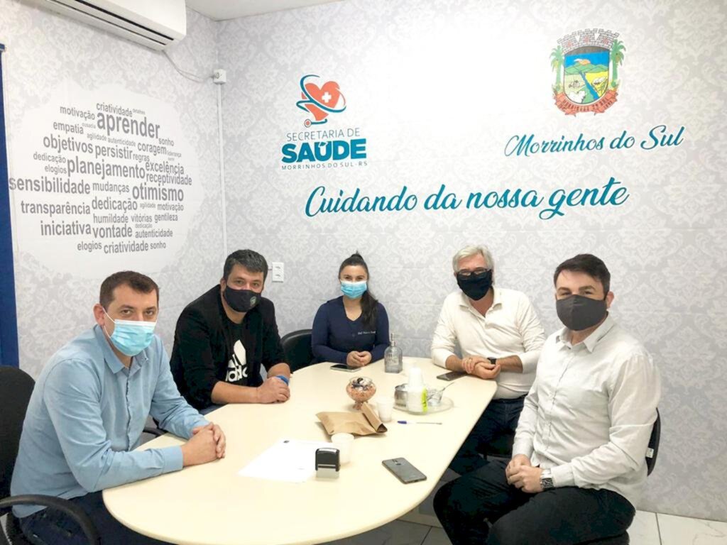 COORDENADORES DE CAMPANHA DEBATEM AÇÕES PARA EVITAR PROLIFERAÇÃO DO COVID-19 EM MORRINHOS DO SUL
