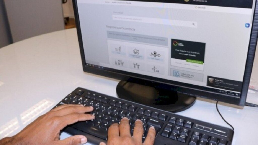 Divulgação/Polícia Civil - Site permite registro de praticamente todos os tipos de fatos criminais
