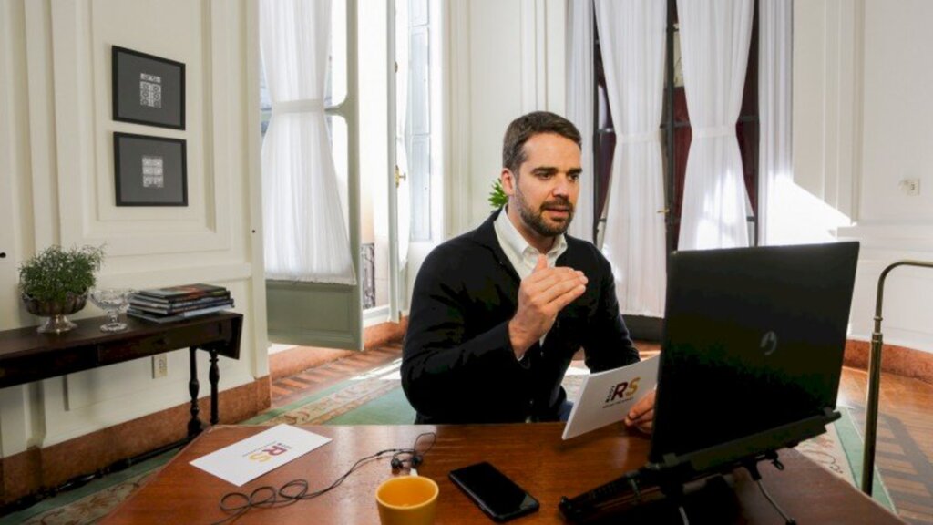 Felipe Dalla Valle / Palácio Piratini - Enquanto os leitos não forem habilitados pelo Ministério da Saúde, Estado cobrirá custos, disse Leite em transmissão na internet