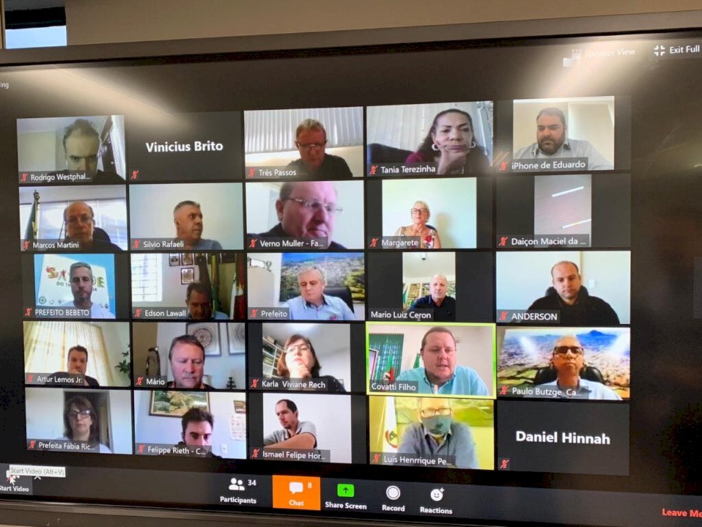 FAMURS REALIZA VIDEOCONFERÊNCIA PARA DEFINIÇÃO DE MEDIDAS DE APOIO AOS MUNICÍPIOS ATINGIDOS PELA ESTIAGEM