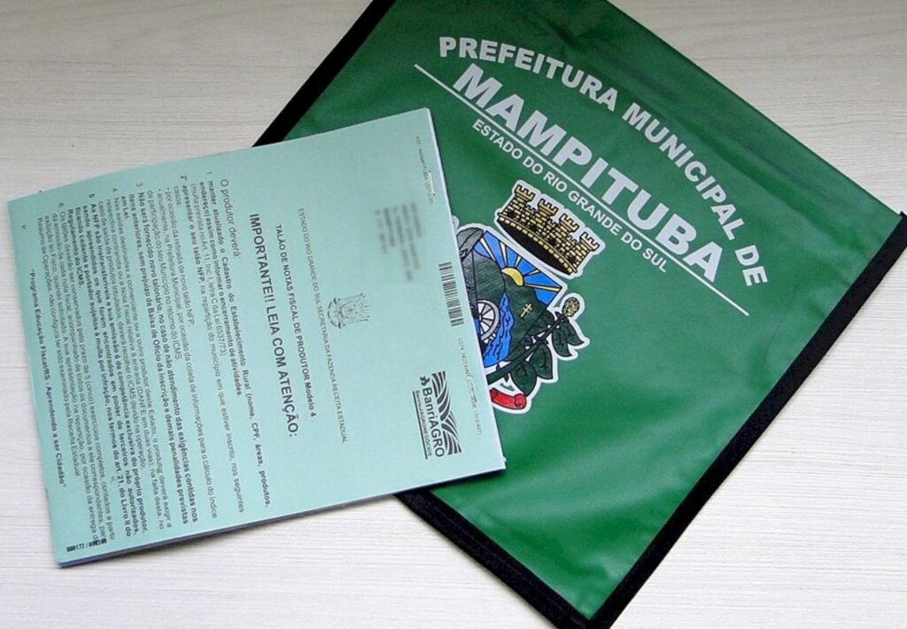 MAMPITUBA: PREFEITURA FARÁ ATENDIMENTO AOS AGRICULTORES PARA TROCA DO TALÃO DE PRODUTOR RURAL