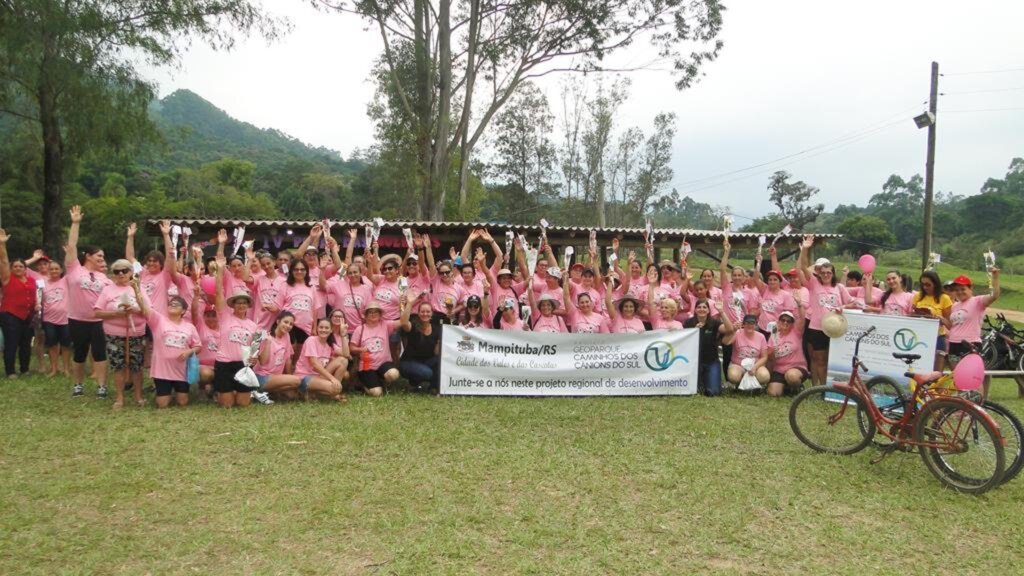 IV PEDAL DAS MULHERES E 2ª CAMINHADA DO DIA INTERNACIONAL DA MULHER É REALIZADO EM MAMPITUBA