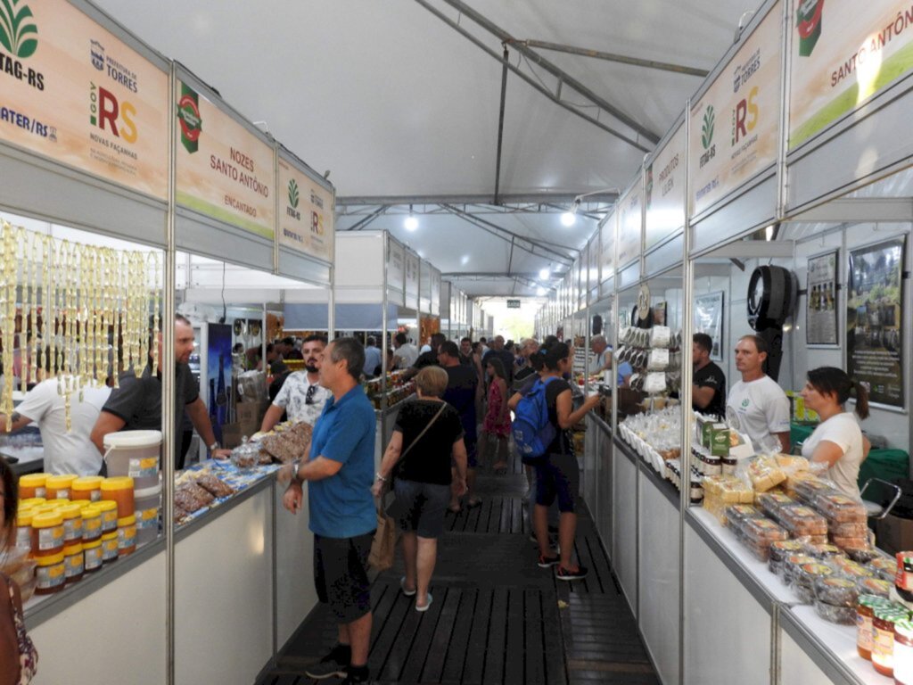 VISITE A 8ª FEIRA ESTADUAL DA AGRICULTURA FAMILIAR (SABOR GAÚCHO) ATÉ A PRÓXIMA TERÇA