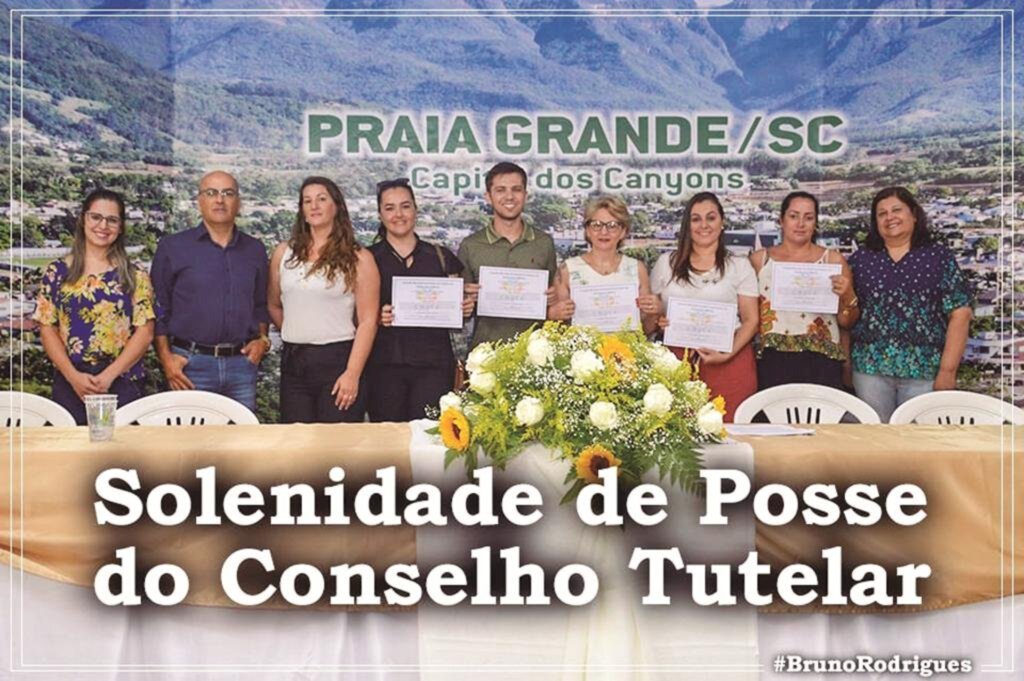 NOVOS CONSELHEIROS  TUTELARES DE PRAIA GRANDE TOMAM POSSE