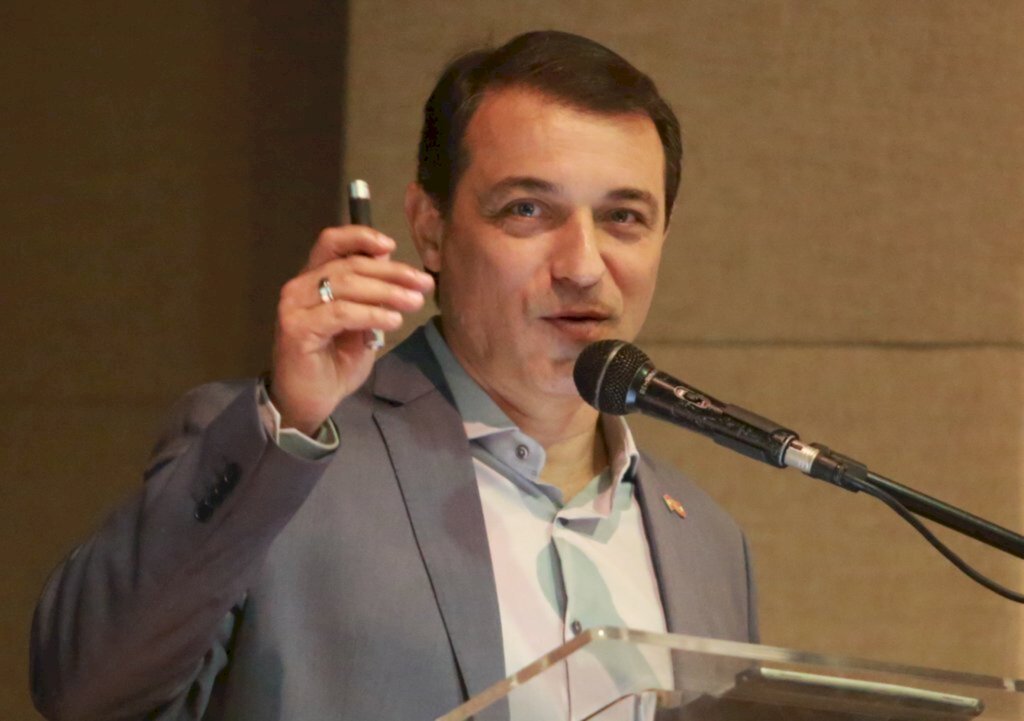 Julio Cavalheiro/Secom - Governador Carlos Moisés da Silva, durante apresentação das estratégias de 2020