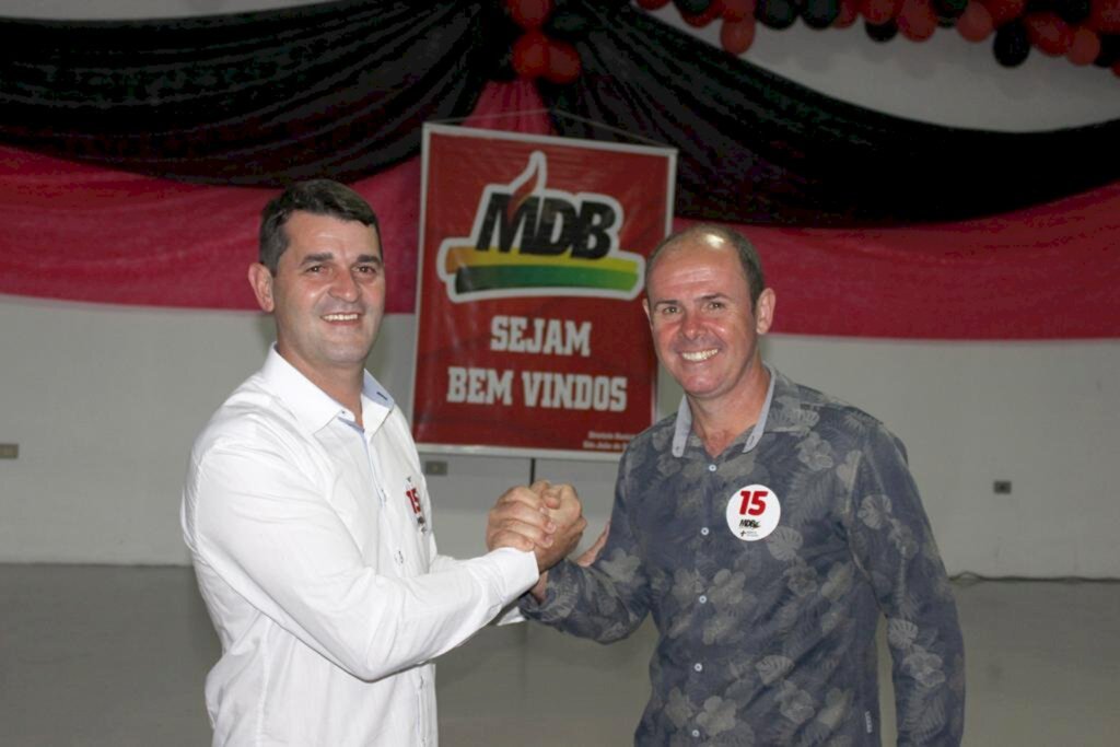 SANDRO BENDO É O NOVO PRESIDENTE MUNICIPAL DO MDB EM SÃO JOÃO DO SUL