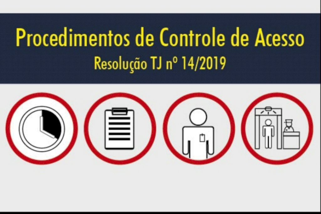 UNIDADES DO PODER JUDICIÁRIO TERÃO NOVO CONTROLE DE ACESSO A PARTIR DE 23 DE SETEMBRO