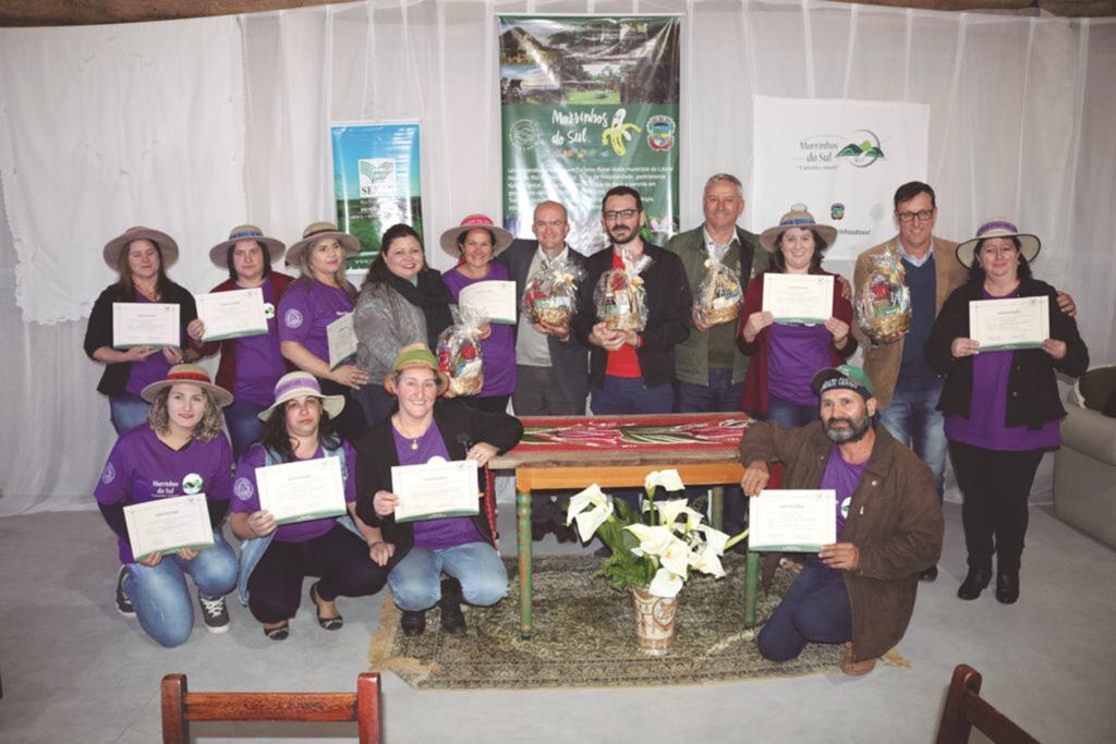 PREFEITURA DE MORRINHOS DO SUL REALIZA FORMATURA  DO CURSO DE TURISMO RURAL