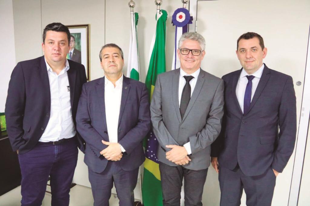 SECRETÁRIOS DE MORRINHOS DO SUL BUSCAM RECURSOS EM BRASÍLIA