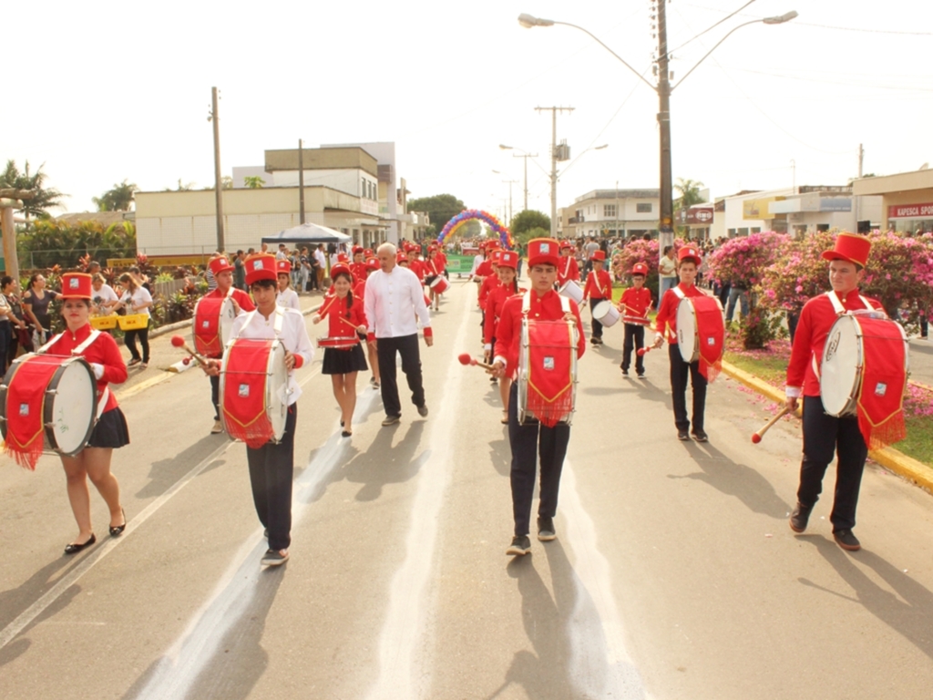 SECRETARIA MUNICIPAL DE EDUCAÇÃO DE SÃO JOÃO DO SUL PREPARA O DESFILE DE 07 DE SETEMBRO