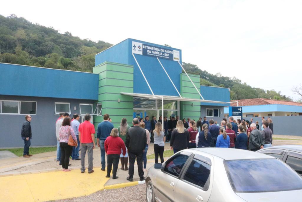 UNIDADE BÁSICA DE SAÚDE É INAUGURADA EM MORRINHOS DO SUL
