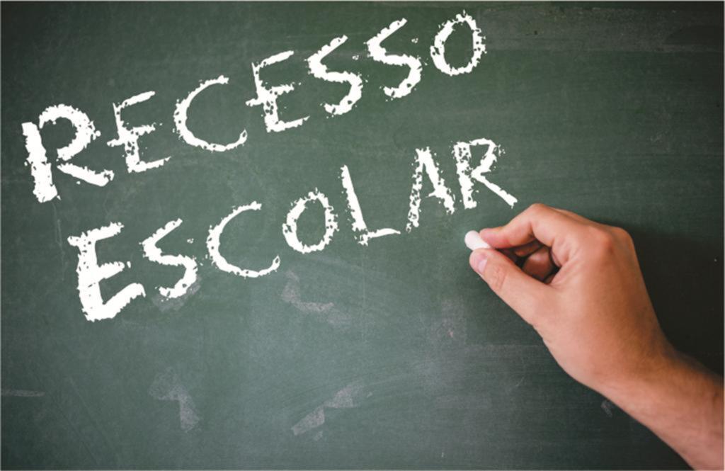 RECESSO ESCOLAR PARA ALUNOS  E PROFESSORES INICIA DIA 15 DE JULHO