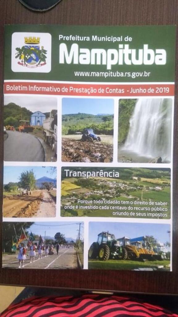 PREFEITURA DE MAMPITUBA LANÇA INFORMATIVO MUNICIPAL
