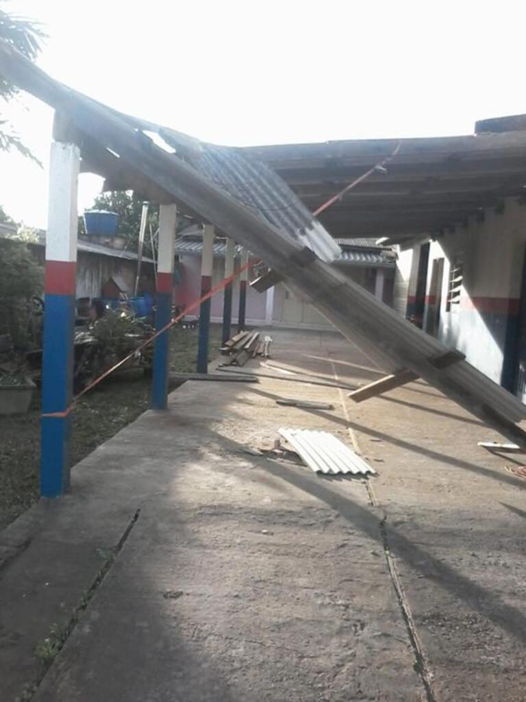 VENTOS FORTES CAUSAM ESTRAGOS