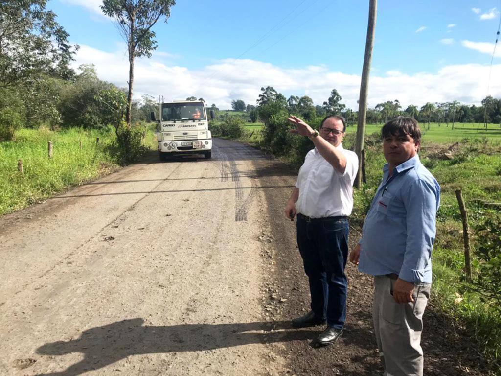 RECOMEÇO DO TRABALHO NA ROTA SALINAS  É ACOMPANHADO POR AMORETTI