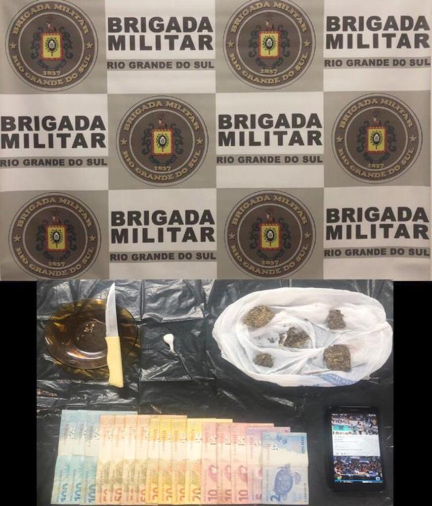 INDIVÍDUO É PRESO POR TRÁFICO DE DROGAS EM TORRES