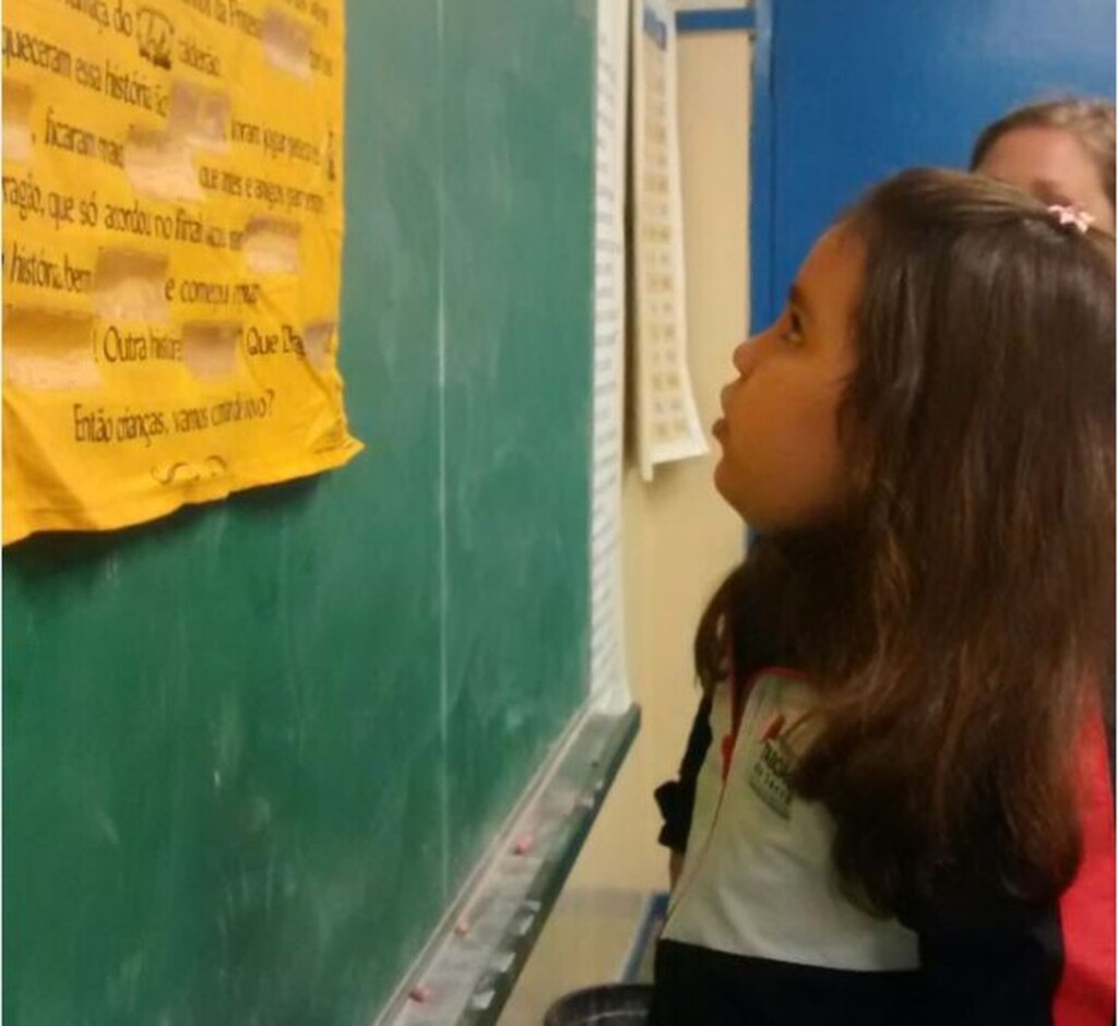 Arquivo pessoal - Giovanna Bonfim tem autismo e estuda em uma escola estadual de São Paulo