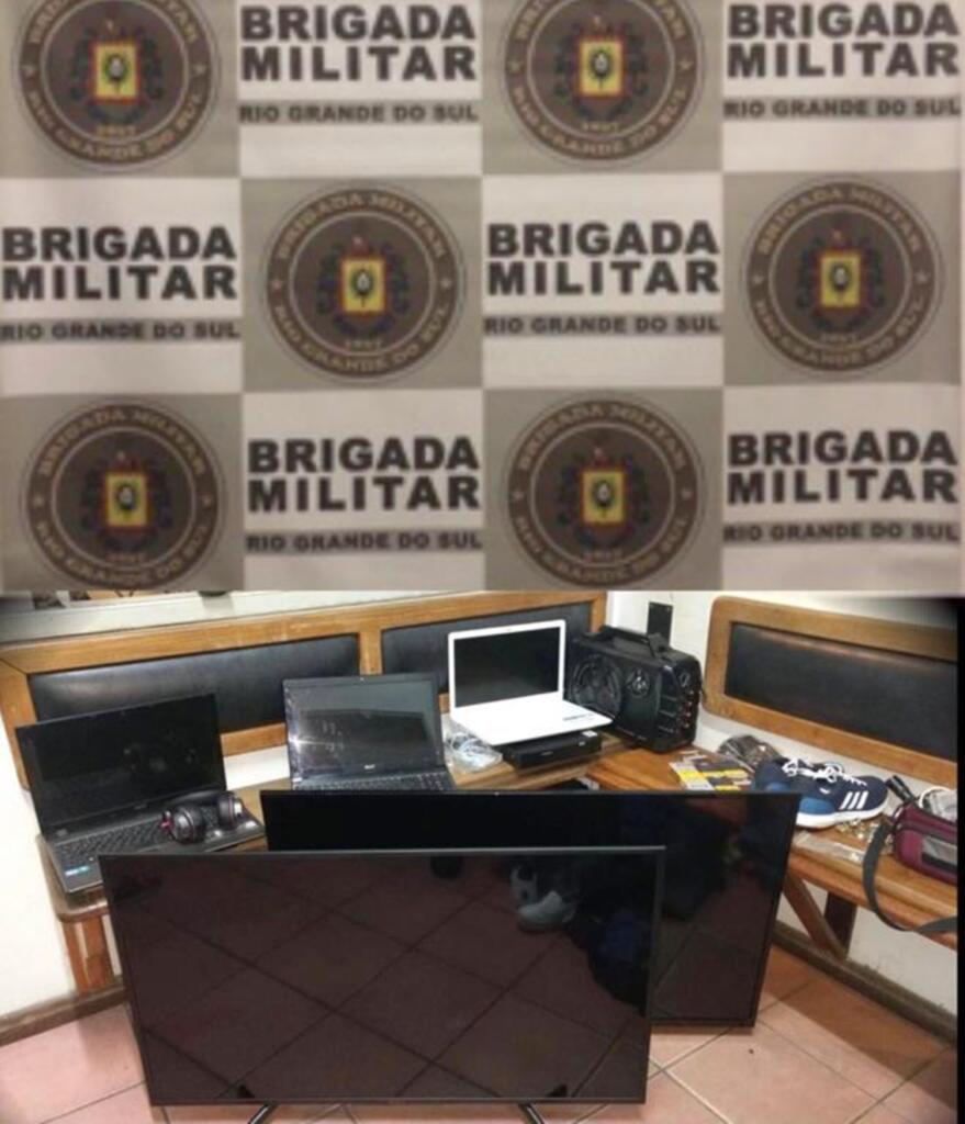 BRIGADA MILITAR PRENDE QUATRO  INDIVÍDUOS POR ROUBO DE VEÍCULOS EM TORRES