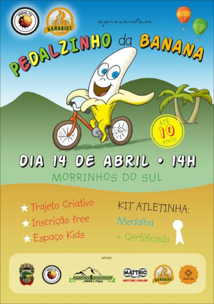 MUNICÍPIO PREPARA O 2º PEDAL DA BANANA COM DIVERSAS ATRAÇÕES