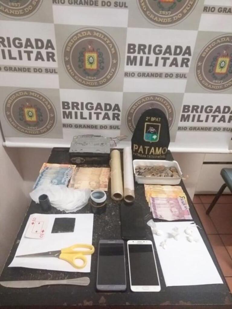 HOMEM É PRESO POR TRÁFICO DE DROGAS